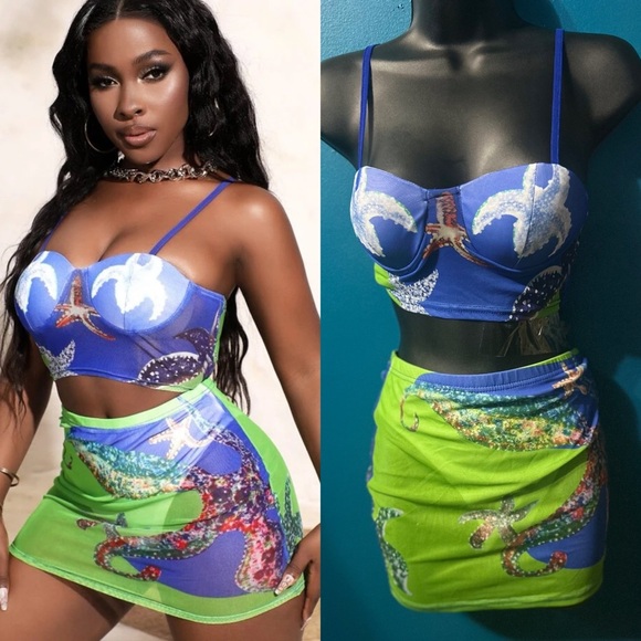 BUNDLE SALE: 15 % off 2 or more dresses/skirt sets - Picture 1 of 7